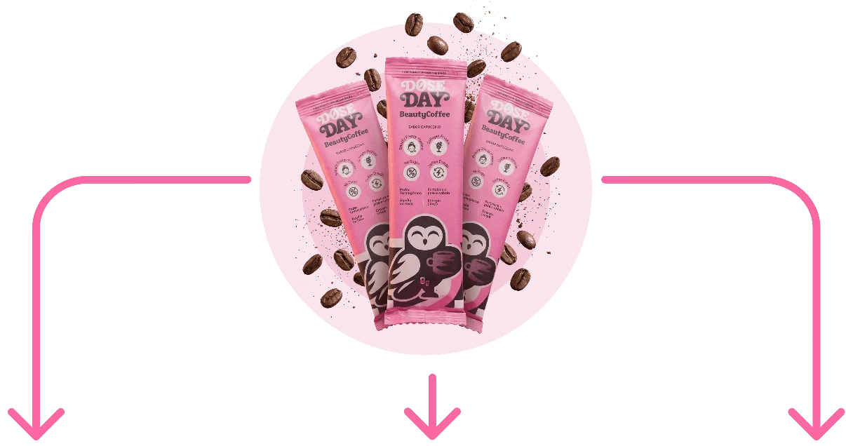 Doseday BeautyCoffee sachês individuais
