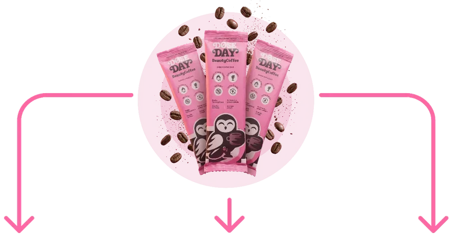 Doseday BeautyCoffee sachês individuais